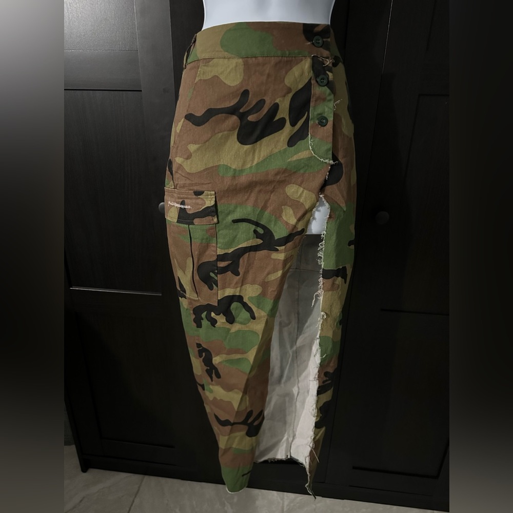 Army Asymmetrical Skirts
